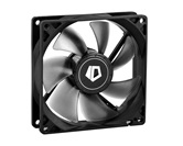 Вентилятор ID-COOLING NO-9225-SD 92x92x25мм (150шт./кор, 3pin, черный, 1500об/мин)  BOX