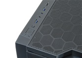 Корпус CHIEFTEC CUBE CI-01B-OP, mini-ITX, mATX, черный