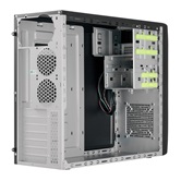 Корпус CHIEFTEC MESH CG-04B-OP, mini-ITX, mATX, ATX, черный