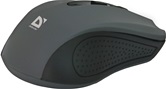 Мышь беспроводная  Defender Accura MM-935 (Серый) 3кн+кл, 800/1200/1600 dpi  52936