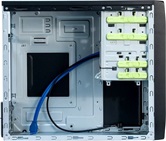 Корпус CHIEFTEC MESH CT-04B-OP, mini-ITX, mATX, черный