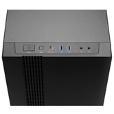 Корпус CHIEFTEC UNI UK-02B-OP, mini-ITX, mATX, ATX, черный