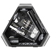 Корпус JONSBO TR03-A Silver, TG, mini-ITX, mATX, ATX, серебристый