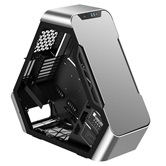 Корпус JONSBO TR03-A Silver, TG, mini-ITX, mATX, ATX, серебристый