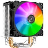 Кулер JONSBO CR-1200 LGA1700/1200/115X/AM5/AM4 (36шт/кор, TDP 95W, 92mm Dynamic Multi-Color LED Fan, 2 тепловые трубки, 3-pin) Retail