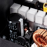 Блок питания 1STPLAYER DK PREMIUM 500W / ATX 2.4, APFC, 80 PLUS Bronze, Double Forward, Japan main cap, 120mm fan, non-modular / PS-500AX