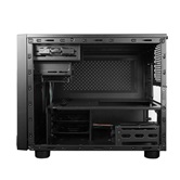 Корпус CHIEFTEC CUBE CI-02B-OP, mini-ITX, mATX, черный