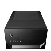 Корпус CHIEFTEC CUBE CI-02B-OP, mini-ITX, mATX, черный