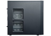 Корпус CHIEFTEC MESH CQ-01B-U3-OP, mini-ITX, mATX, ATX, черный