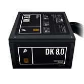 Блок питания 1STPLAYER DK PREMIUM 800W / ATX 2.4, APFC, 80 PLUS Bronze, Double Forward, Japan main cap, 120mm fan, non-modular / PS-800AX