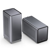 Корпус JONSBO N1 Gray, 1x140mm Fan, mini-ITX, SFX, серый