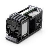 Корпус JONSBO N1 Gray, 1x140mm Fan, mini-ITX, SFX, серый