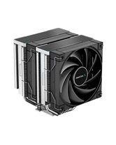 Кулер DEEPCOOL AK620 LGA20XX/1700/1200/115X/AM5/AM4 (8шт/кор, TDP 260W, PWM, DUAL Fan 120mm, 6 тепл. трубок, Copper Base, черный) RET