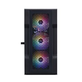 Корпус 1STPLAYER TRILOBITE T3 Black / mATX / 4x 120mm FRGB fans / T3-BK-4F1