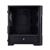 Корпус 1STPLAYER TRILOBITE T3 Black / mATX / 4x 120mm FRGB fans / T3-BK-4F1