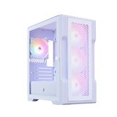 Корпус 1STPLAYER TRILOBITE T3 White / mATX / 4x 120mm FRGB fans / T3-WH-4F1-W