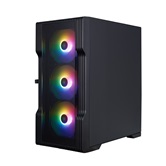 Корпус 1STPLAYER TRILOBITE T3-G Black / mATX / 4x 120mm FRGB fans / T3-G-BK-4F1