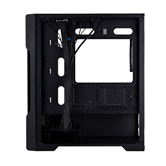 Корпус 1STPLAYER TRILOBITE T3-G Black / mATX / 4x 120mm FRGB fans / T3-G-BK-4F1