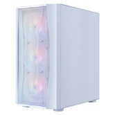 Корпус 1STPLAYER FIREBASE X3-M White / mATX / 4x120mm FRGB fans / X3-M-WH-4F1-W