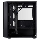 Корпус 1STPLAYER FIREBASE X4-M Black / mATX / 1x120mm & 2x140mm FRGB fans / X4-M-BK-2F1P-1F1