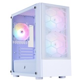Корпус 1STPLAYER FIREBASE X4-M White / mATX / 1x120mm & 2x140mm FRGB fans / X4-M-WH-2F1P-W-1F1-W