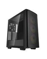 Корпус Deepcool CK560, TG, 1x140mm Fan, 3x120mm ARGB Fan, mini-ITX, mATX, ATX, E-ATX, черный
