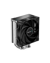 Кулер DEEPCOOL AK400 LGA1700/1200/115X/AM5/AM4 (18шт/кор, TDP 220W, PWM, Fan 120mm, 4 тепл. трубки, черный) RET