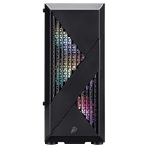 Корпус 1STPLAYER FIREROSE F3-A Black / ATX / 4x120mm FRGB fans / F3-A-BK-4F1