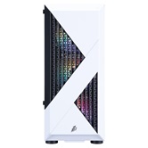 Корпус 1STPLAYER FIREROSE F3-A White / ATX / 4x120mm FRGB fans / F3-A-WH-4F1