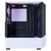 Корпус 1STPLAYER FIREROSE F3-A White / ATX / 4x120mm FRGB fans / F3-A-WH-4F1