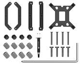 Кулер ID-COOLING IS-55 ARGB LGA1700/1200/115X/AM5/AM4 низкопрофильный высота 55mm (18шт/кор, TDP 125W, PWM, 5 тепл.трубок + медная база, ARGB FAN 120mm, черный) BOX