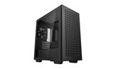 Корпус Deepcool CH370, TG, mini-ITX, mATX, черный