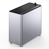 Корпус JONSBO Jonsplus i400-A Silver, mini-ITX, mATX, ATX, серебристый