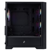 Корпус 1STPLAYER TRILOBITE T4 MESH FRGB Black / mATX / 4x120mm FRGB fans / T4-BK-4F1