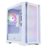 Корпус 1STPLAYER TRILOBITE T4 MESH FRGB White / mATX / 4x120mm FRGB fans / T4-WH-4F1-W