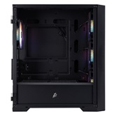 Корпус 1STPLAYER TRILOBITE T4-G GLASS FRGB Black / mATX / 4x120mm FRGB fans / T4-G-BK-4F1