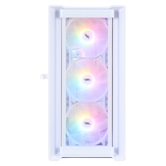 Корпус 1STPLAYER TRILOBITE T4-G GLASS FRGB White / mATX / 4x120mm FRGB fans / T4-G-WH-4F1-W