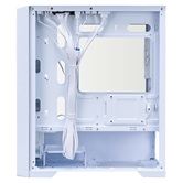 Корпус 1STPLAYER TRILOBITE T4-G GLASS FRGB White / mATX / 4x120mm FRGB fans / T4-G-WH-4F1-W