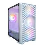 Корпус 1STPLAYER TRILOBITE T5 White / mATX / 4x120mm FRGB fans / T5-WH-4F1-W