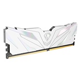 Модуль памяти DDR4 Netac Shadow II 16GB (8GBx2) 3200MHz CL16 1.35V / NTSWD4P32DP-16W / White / with radiator