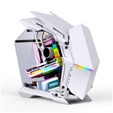 Корпус JONSBO MOD-3 Mini White, TG, mini-ITX, mATX, белый