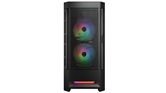 Корпус Cougar Airface RGB Black, 2х140mm + 1x120mm ARGB Fan, ARGB Fan Hub, без БП, черный, ATX / CGR-5ZD1B-AIR-RGB