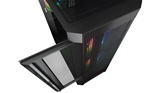 Корпус Cougar Airface RGB Black, 2х140mm + 1x120mm ARGB Fan, ARGB Fan Hub, без БП, черный, ATX / CGR-5ZD1B-AIR-RGB