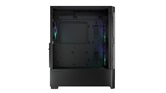 Корпус Cougar Airface RGB Black, 2х140mm + 1x120mm ARGB Fan, ARGB Fan Hub, без БП, черный, ATX / CGR-5ZD1B-AIR-RGB