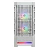 Корпус Cougar Airface RGB White, 2х140mm + 1x120mm ARGB Fan, ARGB Fan Hub, без БП, белый, ATX / CGR-5ZD1W-AIR-RGB