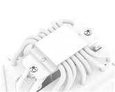 Кулер ID-COOLING SE-207-XT SLIM SNOW LGA20XX/1700/1200/115X/AM5/AM4 (12шт/кор, TDP 220W, PWM, 7 тепл.трубок + медная база, 1 x FAN 120mm, белый) RET