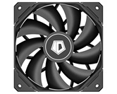 Вентилятор ID-COOLING TF-12025-PRO BLACK 120x120x25мм (60шт./кор, PWM, резиновые углы, черный, 500-1800об/мин)  BOX
