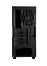 Корпус CHIEFTEC ELOX AS-01B-OP, звукоизоляция, mini-ITX, mATX, ATX, черный