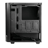 Корпус CHIEFTEC ELOX AS-01B-OP, звукоизоляция, mini-ITX, mATX, ATX, черный