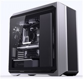 Корпус JONSBO D500 Silver, TG, ARGB LED-strips, mini-ITX, mATX, ATX, E-ATX, серебрянный